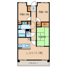 エミネンス滝野川の間取り図