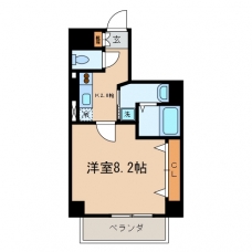 クルーセKSの間取り図
