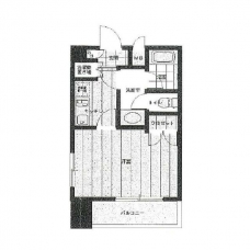 ルーブル渋谷松濤の間取り図
