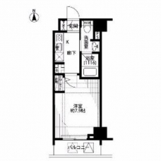 プレール・ドゥーク浜松町の間取り図