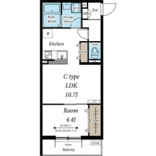 グレイス蓮根の間取り図