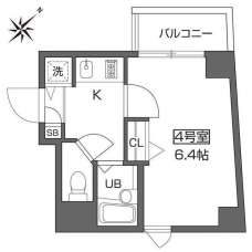 ベルファース早稲田の間取り図