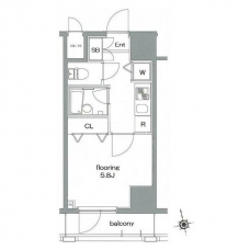 セジョリ浅草ベルグレードの間取り図