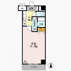シュポール清澄白河の間取り図