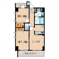 エスポワール江戸川の間取り図