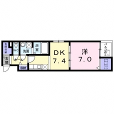 Ｋ．ＯレーベンIIの間取り図