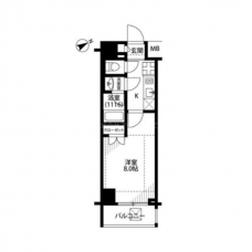 プレール・ドゥーク新宿中落合IIの間取り図