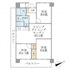 シャルム・Ｋ・カーサの間取り図
