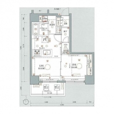 クレヴィスタ南千住の間取り図