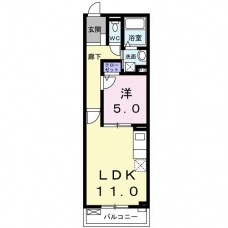 ガーデンテラス四季の間取り図