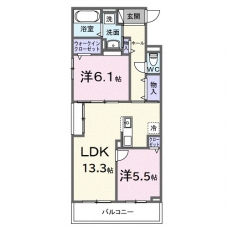 ブランノワレの間取り図