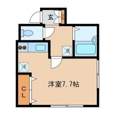 エスポア北砂の間取り図