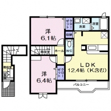 カーサ・メーラの間取り図