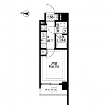 プレール・ドゥーク亀戸Vの間取り図