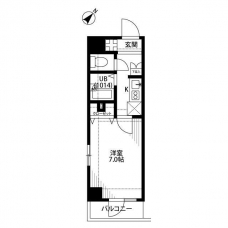 プレール日本橋三越前の間取り図
