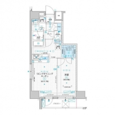 メインステージ入谷IVの間取り図