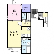 エトワール　Ｂの間取り図