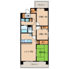 エミネンス滝野川の間取り図