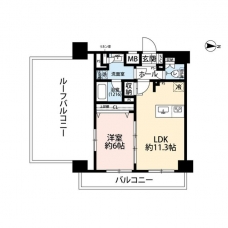 プレール・ドゥーク本所吾妻橋Vの間取り図