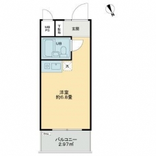 ライオンズマンション西新宿第７の間取り図