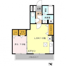 プランドールパレスの間取り図