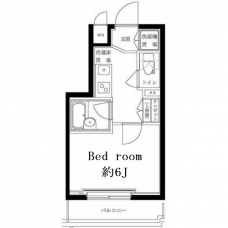 ルーブル久我山の間取り図