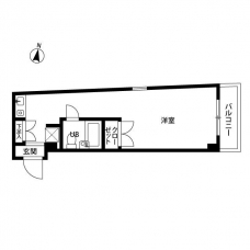 プレール中野坂上の間取り図