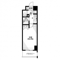 プレール・ドゥーク御徒町の間取り図