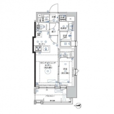 クレイシア赤羽の間取り図