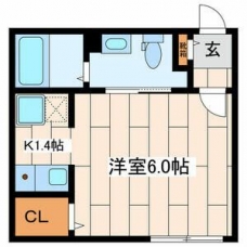 モデュロール渋谷本町の間取り図