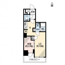 プレール・ドゥーク亀戸VIの間取り図