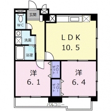 ムーンライトコートの間取り図