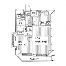 メインステージ北千住Vの間取り図