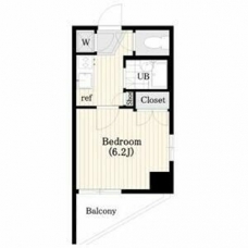 CYNTHIA FOUR-D GOTANDA-WESTの間取り図