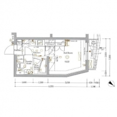 アクサス豊洲アジールコートの間取り図