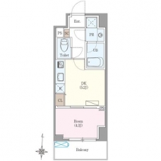 ロイジェント扇橋の間取り図