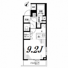 プレール・ドゥーク志村坂上の間取り図