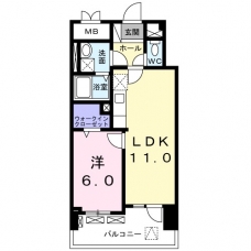 メゾンド・ボナー扇　弐番館の間取り図