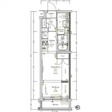 アクサス東京ウエスト練馬の間取り図