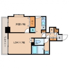 Crest本郷の間取り図