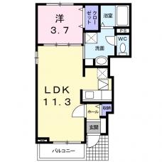 ベルコリーヌの間取り図
