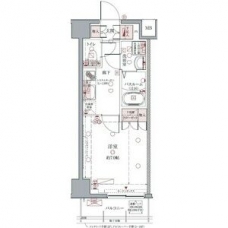 クレヴィスタ亀戸IIの間取り図