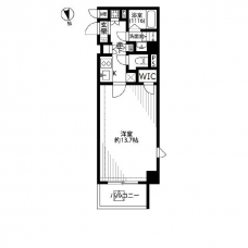 プレール・ドゥーク御徒町の間取り図