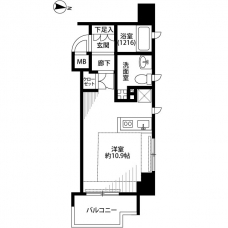 プレール・ドゥーク赤羽IIの間取り図