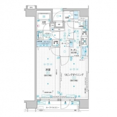 メインステージ入谷IVの間取り図