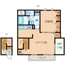 グリーンテラス上野毛の間取り図