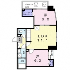 プルメリアの間取り図