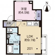 リージェント東和の間取り図