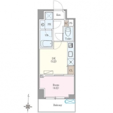ロイジェント扇橋の間取り図