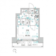 クレイシア品川戸越の間取り図